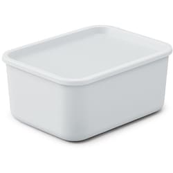 フタ付き積み重ねBOX 幅295×奥行224×高さ133mm ブルーグレー FTB-29