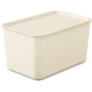 FTB-45D [フタ付き積み重ねBOX 幅453×奥行297×高さ252mm ライトベージュ]