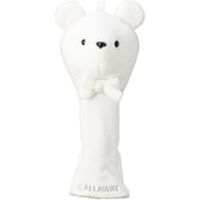 ヘッドカバー AM BEAR レディス UT用 ホワイト