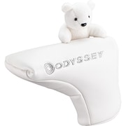 ヘッドカバー AM BEAR BLADE レディス パター用 ピンタイプ ホワイト