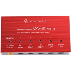 オールアイソレーテッド・パワーサプライ 5ポート 保護回路強化 POWER CARRIER VA-05 MKII