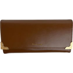 lgwallet372 [長財布 シンプルロゴ ブラウン JW-0499]