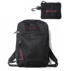 bdw8411 [BEN DAVIS（ベンデイビス） BIG MESH DAYPACK リュック BLACK/RED]