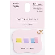 ココフセン タス チャームふせん ハナ ピンク CFT-A-101