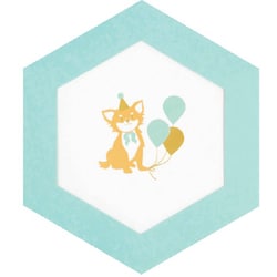 箔押しメッセージカード 【ROKKAKU】 DOG'S Party！シリーズ 「チワワ」 1枚入 R0102406