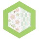 箔押しメッセージカード 【ROKKAKU】 やまとなでしこシリーズ 「桜」 1枚入 R0112401