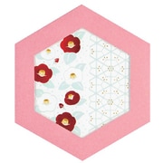 箔押しメッセージカード 【ROKKAKU】 やまとなでしこシリーズ 「椿」 1枚入 R0112405