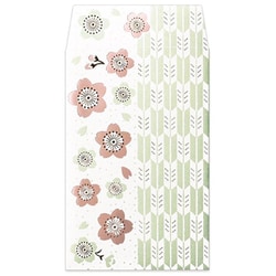 箔ぽち袋 【ROKKAKU】 やまとなでしこシリーズ 「桜」 2枚入 PB00702