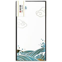 箔祝儀袋 【ROKKAKU】 やまかわうみシリーズ 「海」 1枚入 SH2203