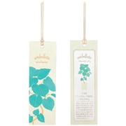箔押し栞(しおり) 【ROKKAKU】 Hakuoshi Botanicalシリーズ 「ウンベラータ」 2枚入 R0222404