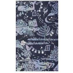 箔押しポチ袋 【ROKKAKU】 みすゞうたシリーズ 「鯨法会」 2枚入 R0142401