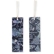 箔押し栞(しおり) 【ROKKAKU】 みすゞうたシリーズ 「鯨法会」 2枚入 R0122401