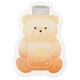 箔押しステッカー 【ROKKAKU】 cafe teddyシリーズ 「ウユ」 1枚入 R0022303