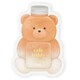 箔押しステッカー 【ROKKAKU】 cafe teddyシリーズ 「ココ」 1枚入 R0022304