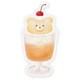 箔押しステッカー 【ROKKAKU】 cafe teddyシリーズ 「フロート」 1枚入 R0022305