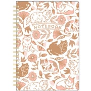 箔押しB6リングノート 【ROKKAKU】 Cat Art Collectionシリーズ 「flower」 1冊入 R0062502