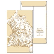箔押しポチ袋 【ROKKAKU】 Cat Art Collectionシリーズ 「roll」 2枚入 R0082504