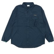 ジェドレンジオムニフリーズゼロロングスリーブシャツ メンズ シャツ Columbia Navy(425) Mサイズ PM0602