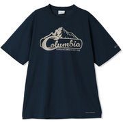 ライトキャニオンオムニフリーズグラフィックショートスリーブTシャツ メンズ カットソー Columbia Navy(425) Sサイズ PM0481