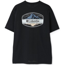 サンライズストレイトオムニフリーズゼログラフィックショートスリーブTシャツ メンズ カットソー Black（010） Sサイズ PM0950