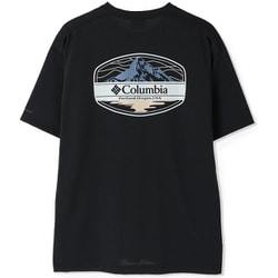 サンライズストレイトオムニフリーズゼログラフィックショートスリーブTシャツ メンズ カットソー Black（010） Mサイズ PM0950