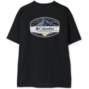 サンライズストレイトオムニフリーズゼログラフィックショートスリーブTシャツ メンズ カットソー Black(010) XLサイズ PM0950