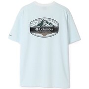 サンライズストレイトオムニフリーズゼログラフィックショートスリーブTシャツ メンズ カットソー Sea Salt（125） Sサイズ PM0950