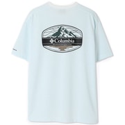 サンライズストレイトオムニフリーズゼログラフィックショートスリーブTシャツ メンズ カットソー Sea Salt(125) Mサイズ PM0950