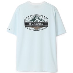 サンライズストレイトオムニフリーズゼログラフィックショートスリーブTシャツ メンズ カットソー Sea Salt（125） Lサイズ PM0950