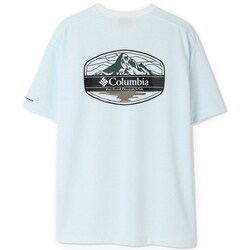 サンライズストレイトオムニフリーズゼログラフィックショートスリーブTシャツ メンズ カットソー Sea Salt（125） XLサイズ PM0950