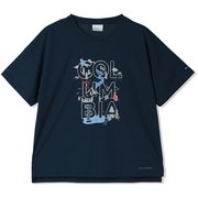 ウィメンズローハイクオムニフリーズショートスリーブTシャツ レディース カットソー Columbia Navy(425) Sサイズ PL4598