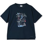 ウィメンズローハイクオムニフリーズショートスリーブTシャツ レディース カットソー Columbia Navy（425） Sサイズ PL4598