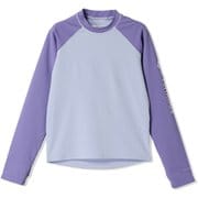 サンディショアーズロングスリーブサンガード キッズ トップス 長袖 Snowdrift, Paisley Purple(582) Mサイズ AY0017
