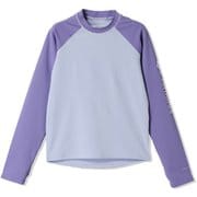 サンディショアーズロングスリーブサンガード キッズ トップス 長袖 Snowdrift, Paisley Purple(582) Mサイズ AY0017