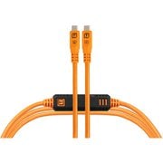 テザープロ オプティマ 10G USB-C ケーブル(4.6m) オレンジ データ転送専用ケーブル CUC15G2-ORG