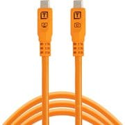 テザープロ オプティマ 10G USB-C ケーブル（3m） オレンジ データ転送専用ケーブル CUC10G2-ORG