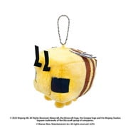 マインクラフト ザ・ムービー もふもふマスコットキーホルダー (4)BEE