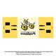 マインクラフト ザ・ムービー フェイスタオル （2）BEE