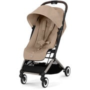 A型ベビーカー 背面式 ORFEO(オルフェオ) 対象月齢:生後1ヵ月~4歳頃まで 体重22kg以下 コンパクト収納 片手開閉 トラベルシステム対応 アーモンドベージュJP 2025年モデル 525000323