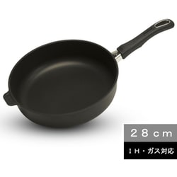 バイオタン IH対応深型フライパン 深さ7cm 内径28cm 17228