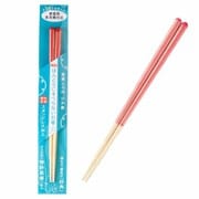 ほんとうにすべらないお箸 フォグクリア ピンク 21cm HSR-104