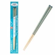 ほんとうにすべらないお箸 フォグクリア ブルー 21cm HSR-106