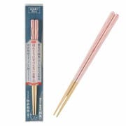 ほんとうにすべらないお箸 ポタリー ピンク 21cm HSS-109