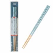 ほんとうにすべらないお箸 ポタリー ブルー 23cm HSS-110