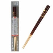 ほんとうにすべらないお箸 プレミアム ふくろう ブラウン 23cm HSP-106