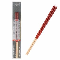 ほんとうにすべらないお箸 プレミアム オクタゴン レッド 21cm HSP-121