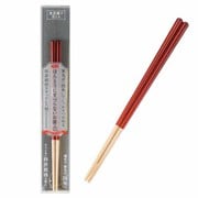 ほんとうにすべらないお箸 プレミアム オクタゴン レッド 21cm HSP-121