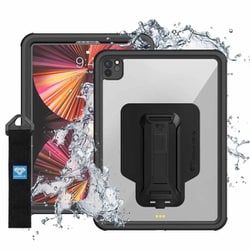 IP68 Waterproof Case with Hand Strap for 11-inch iPad Pro（4th/3rd/2nd） ブラック MXS-A15S