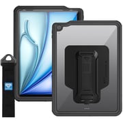 IP68 Waterproof Case with Hand Strap for 11-inch iPad Air(M3/2)/iPad Air(5th/4th) ブラック MXS-IPAD-A5