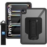 IP68 Waterproof Case with Hand Strap for 11-inch iPad Pro(M4) ブラック MXS-IPAD-PR11